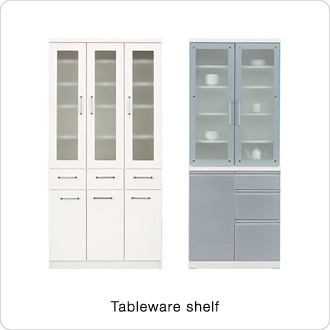 Tableware shelf